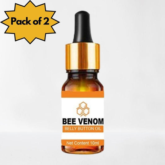 Bee Venom Belly Button Oil for Natural Weight Loss-10ML (Pack of 2)